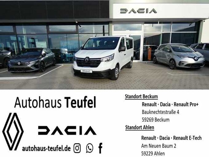 Renault Trafic Pkw Authentic Blue dCi 110 MY25 9 Sitzer